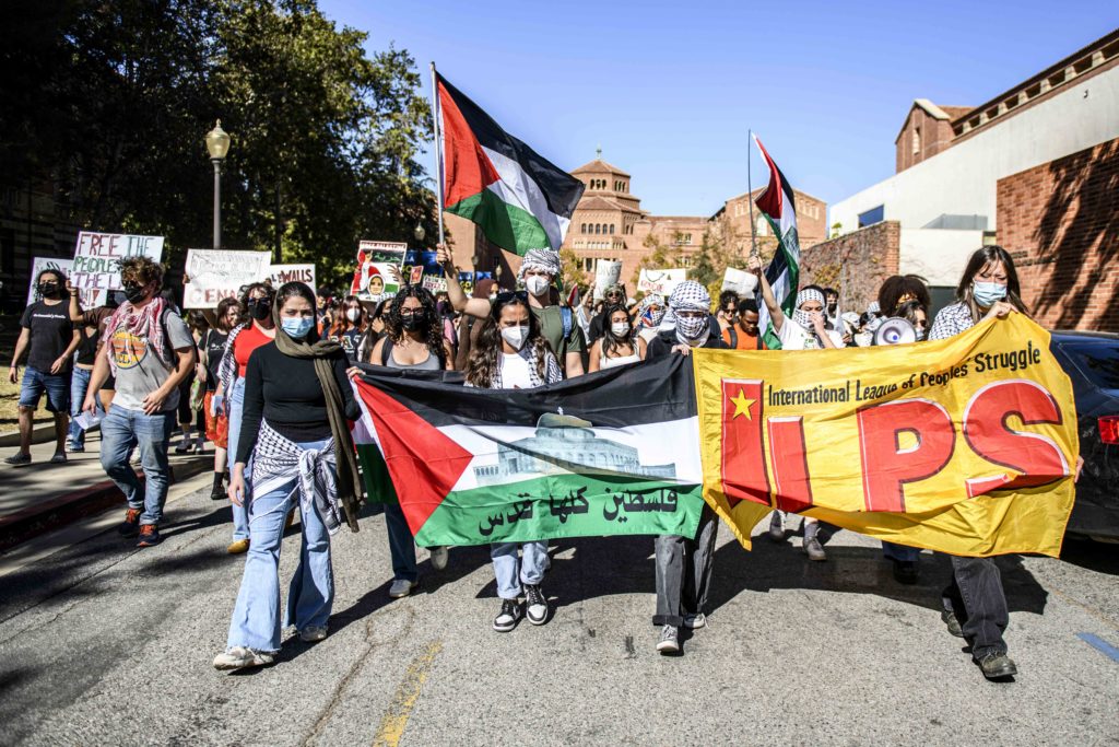 Students For Justice In Palestine, UC Divest Host Rally In Support Of ...