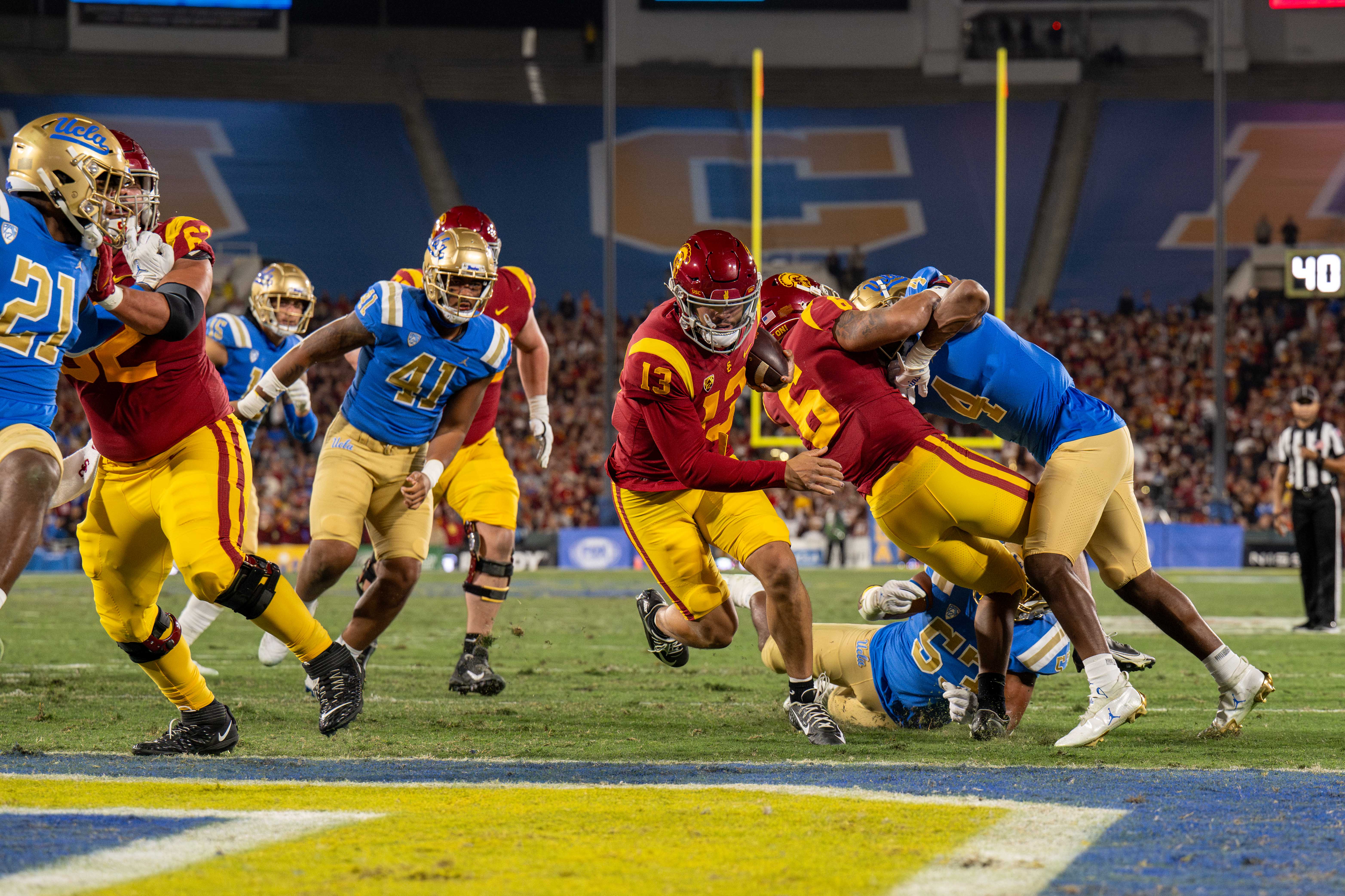 College football scores, updates Caleb Williams, No. 9 USC hold on