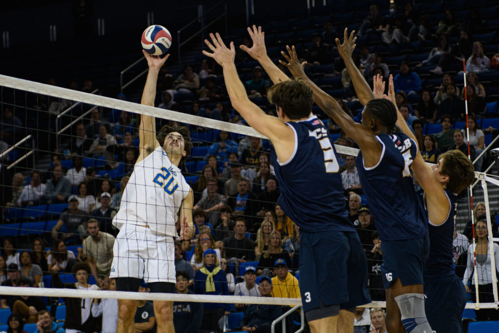 UCLA Men’s Volleyball Recovers From Upset Loss To Sweep UC San Diego ...