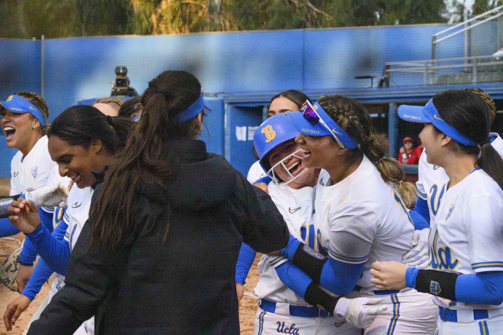 UCLA Softball Splits Doubleheader Against Maryland Texas To Open 2024   Softballwrap 1024x683 