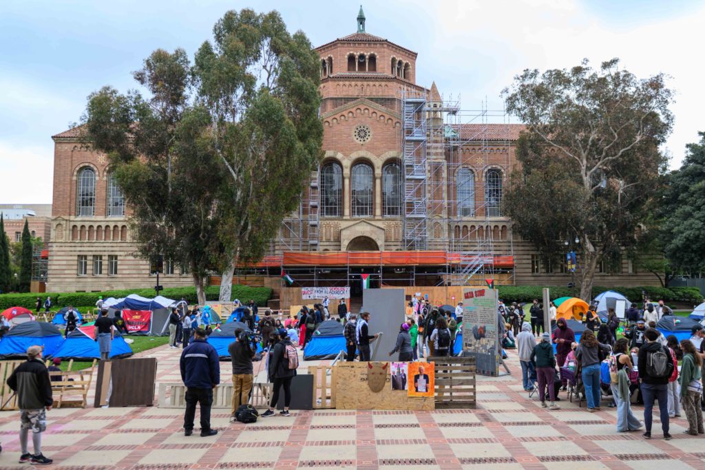 UCLA community organizes encampment in response to national call for ...