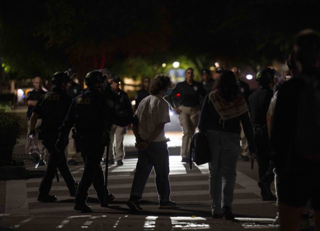 Graduate Students for Justice in Palestine demonstration - Daily Bruin