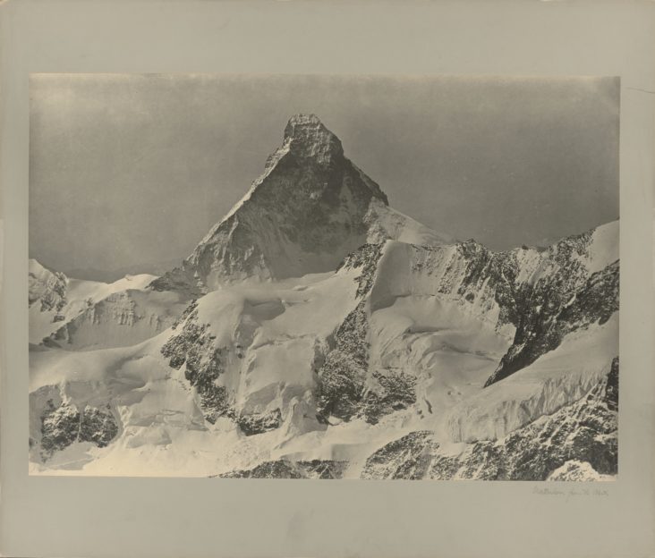 絵画 Mountain Exhibition matterhorn-from-the-north-