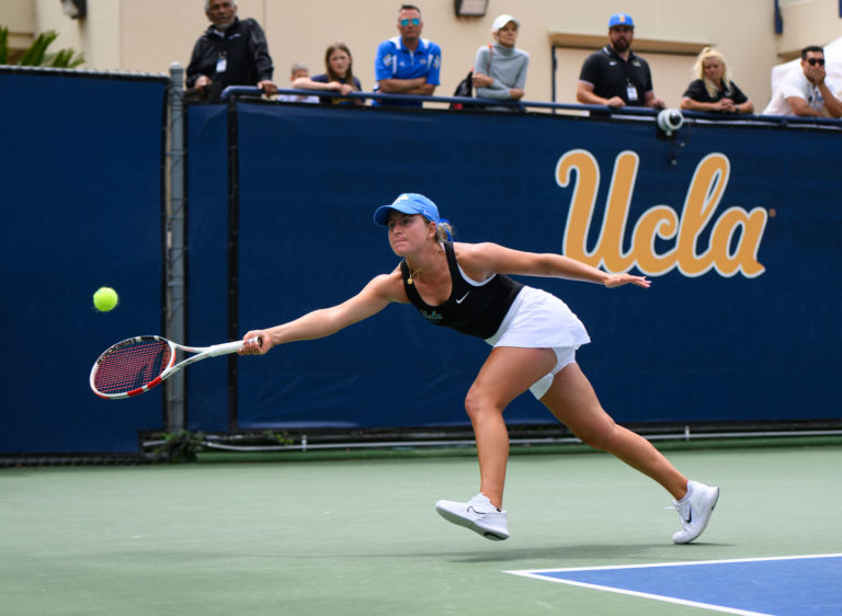 UCLA women's tennis beats Washington to earn spot in ITA Indoor Championships