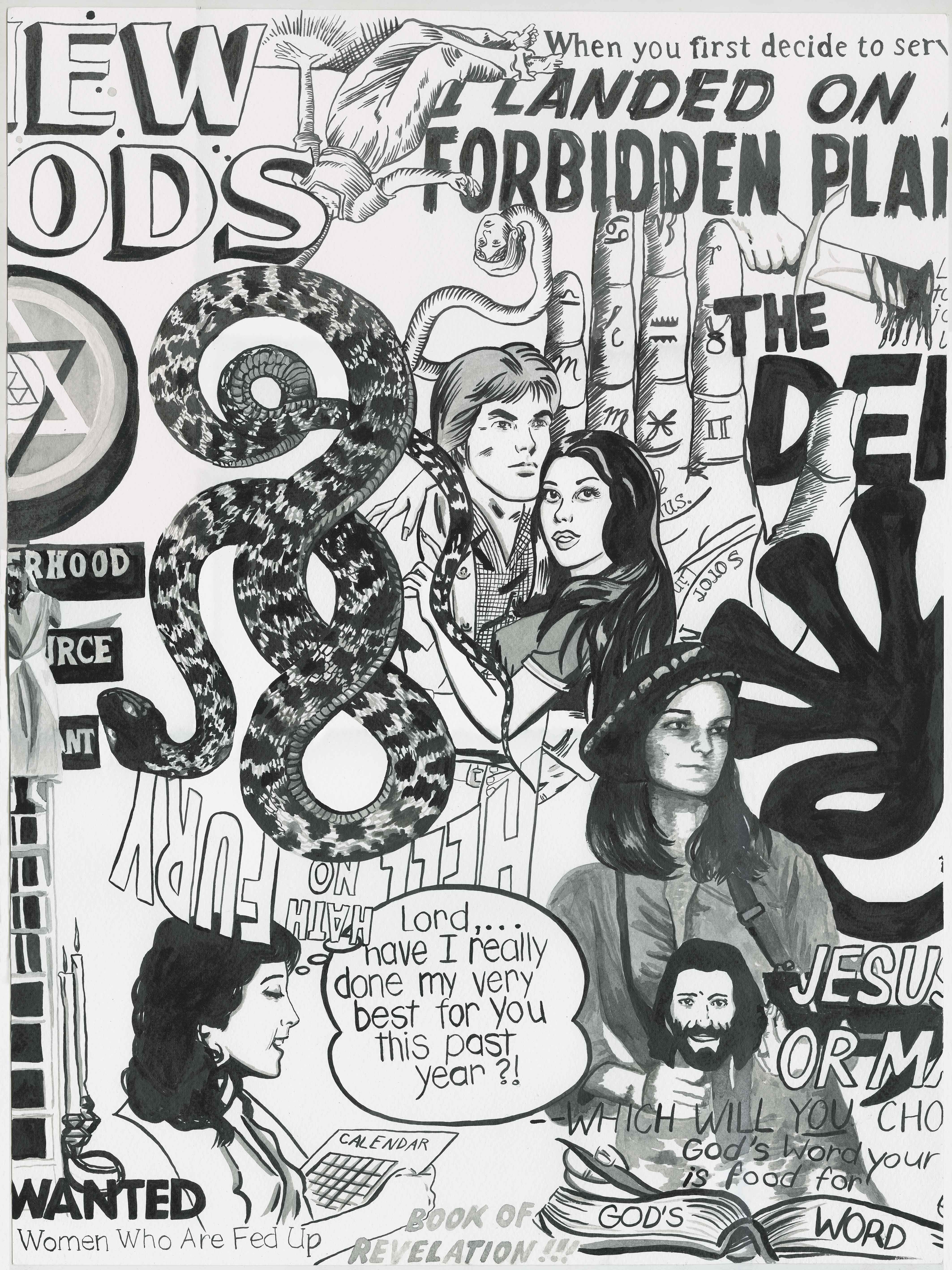 Close-up detail of a piece by Renata Petersen is pictured. Work from the artist is being featured in the upcoming Hammer Museum exhibition "Hammer Projects: Renata Petersen," which will open May 18. (Courtesy of Renata Petersen and Pequod Co., Mexico City)