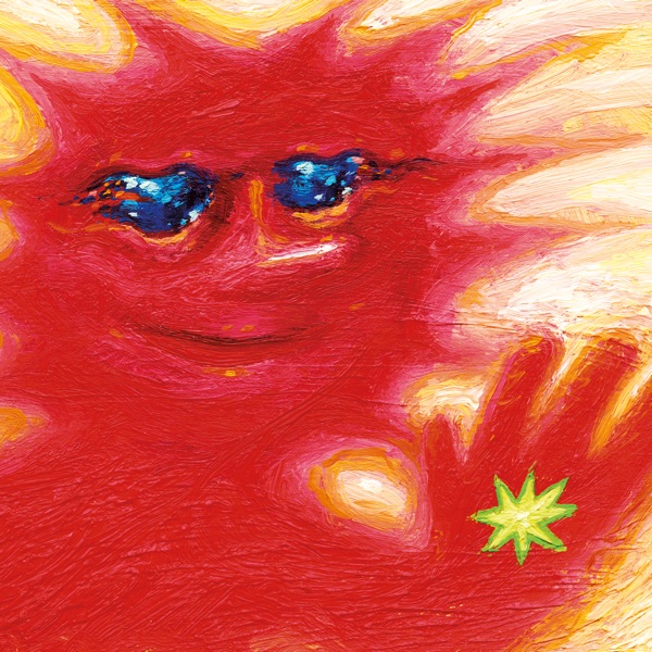 Cover of Black Country, New Road&squot;s latest album, shows an abstract painting of the sun with its hand on frame, wearing sunglasses. "Forever Howlong" is the band&squot;s first album since the departure of lead singer Isaac Wood. (Courtesy of Ninja Tune)
