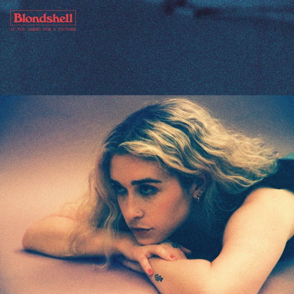 Pictured is Sabrina Teitelbaum (Blondshell) lying on the floor with her head resting on her arms. The 28-year-old artist released a new album on May 2, reflecting on past relationships and identity. (Courtesy of Partisan Records)