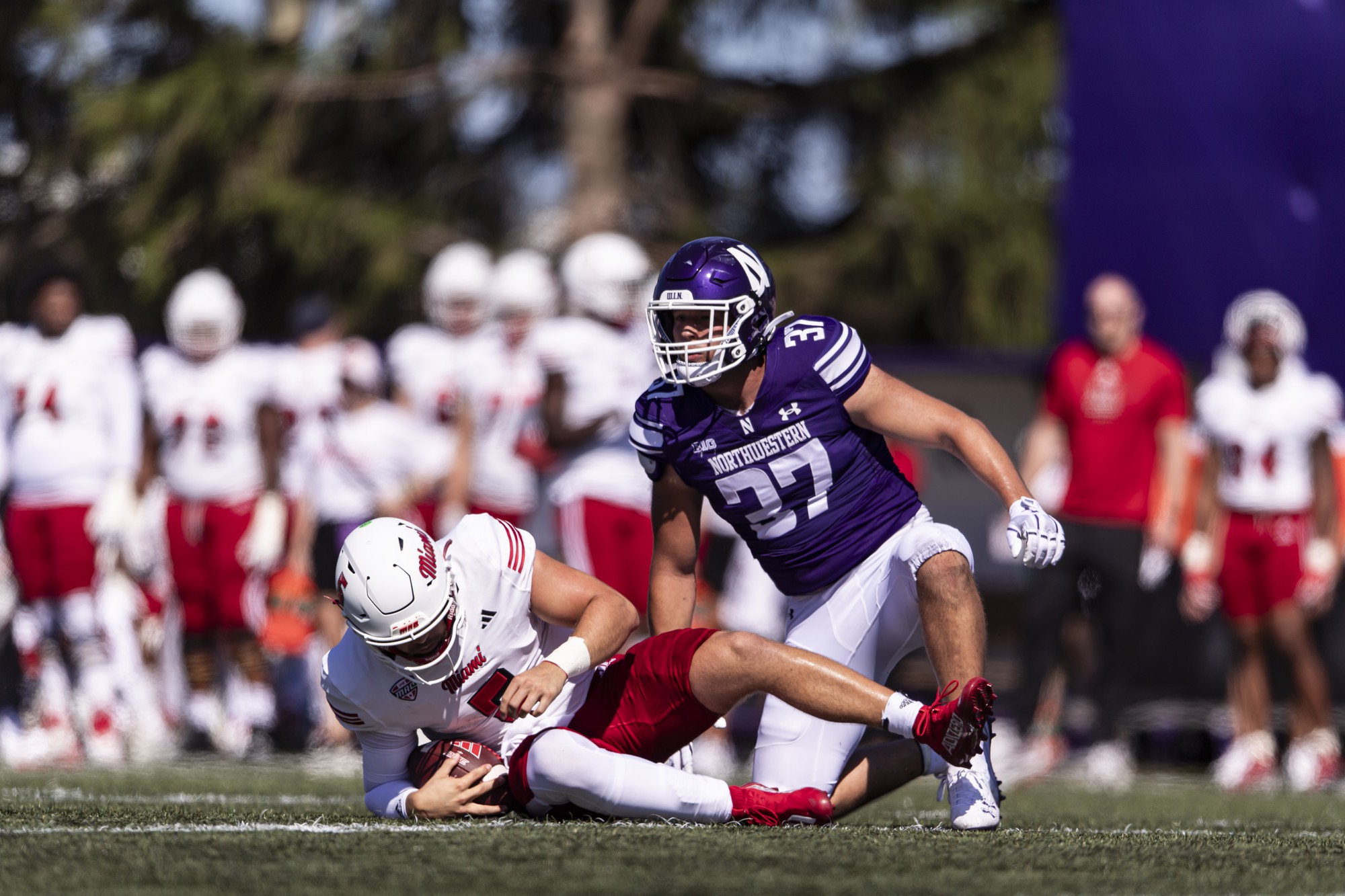 (Courtesy of Griffin Quinn Northwestern Athletics)