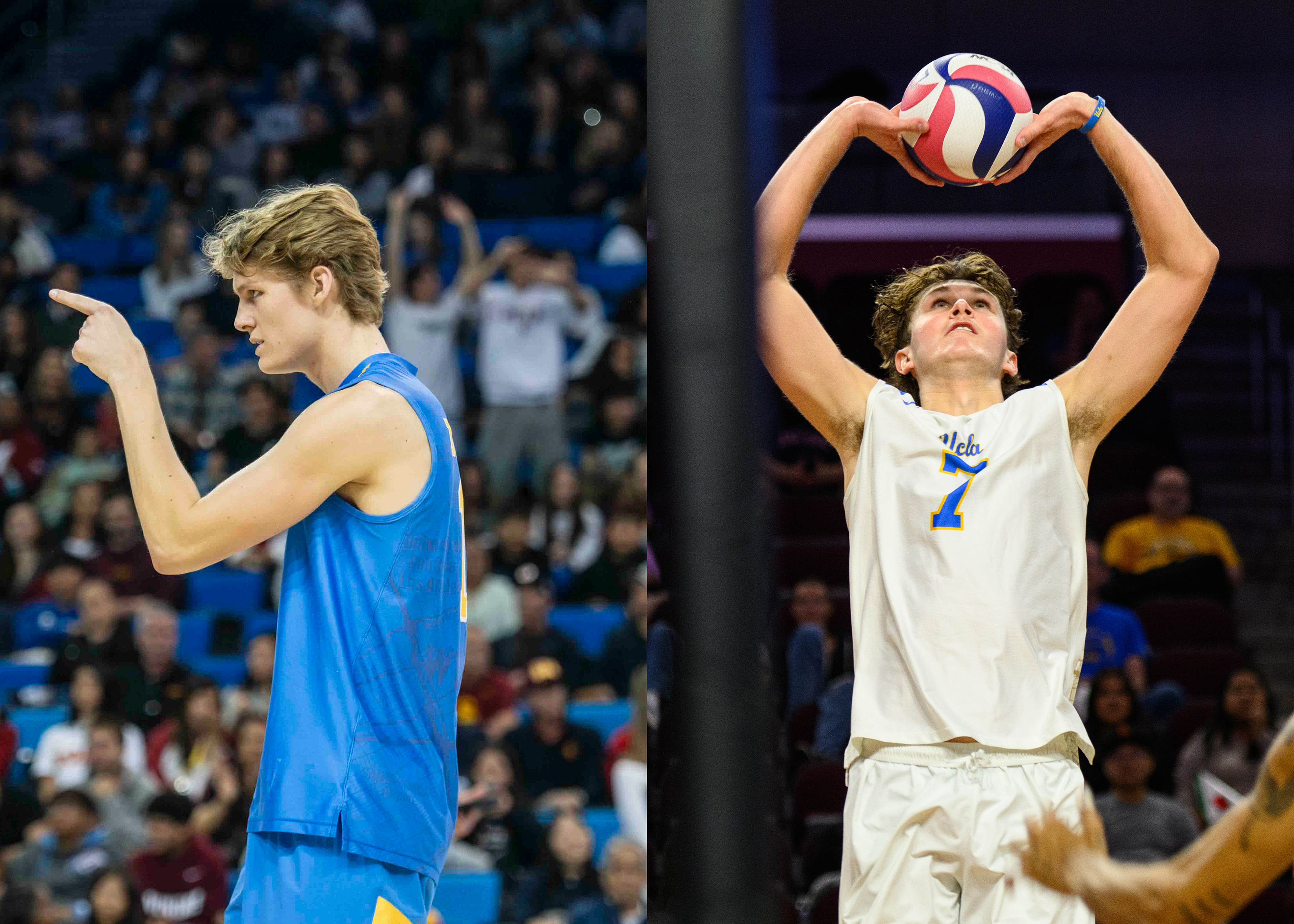 L: (Edward Ho/Daily Bruin) R: (Michael Gallagher/Assistant Photo editor)