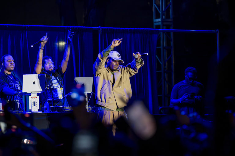 Is Rio Amor Gallery: DJ Rio Amor, BunnaB, Rob49, Smino perform at Bruin Bash 2025 ...