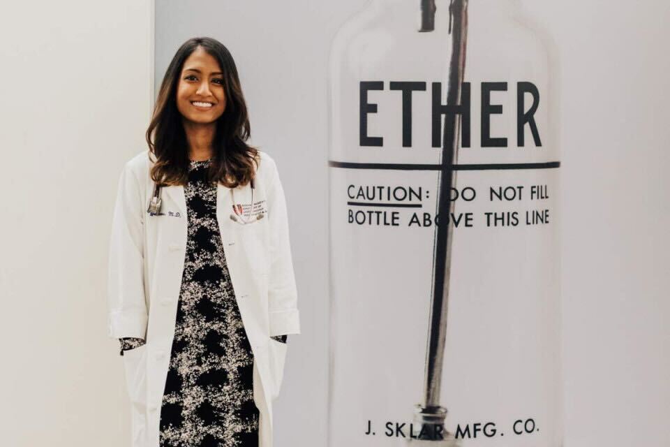 Dr. Vijjeswarapu is pictured. (Courtesy of Alice Vijjeswarapu)