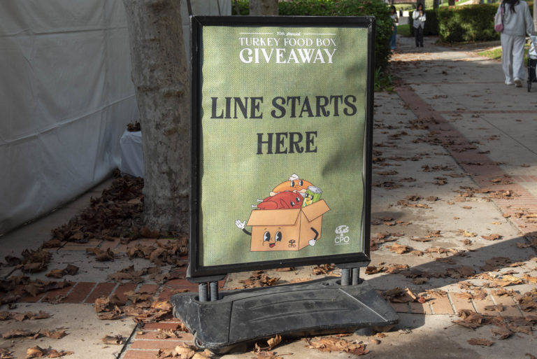 CPO holds annual Turkey Box Giveaway for community amid CalFresh delays