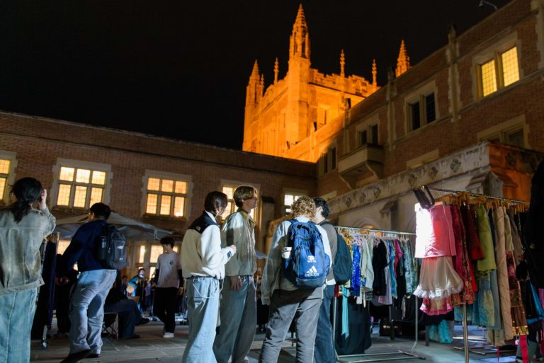 1042 flea market comes to UCLA to promote secondhand shopping, local vendors