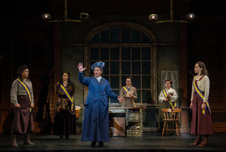 Theater review: ‘Suffs’ musical empowers audiences with nuanced retelling of women’s suffrage