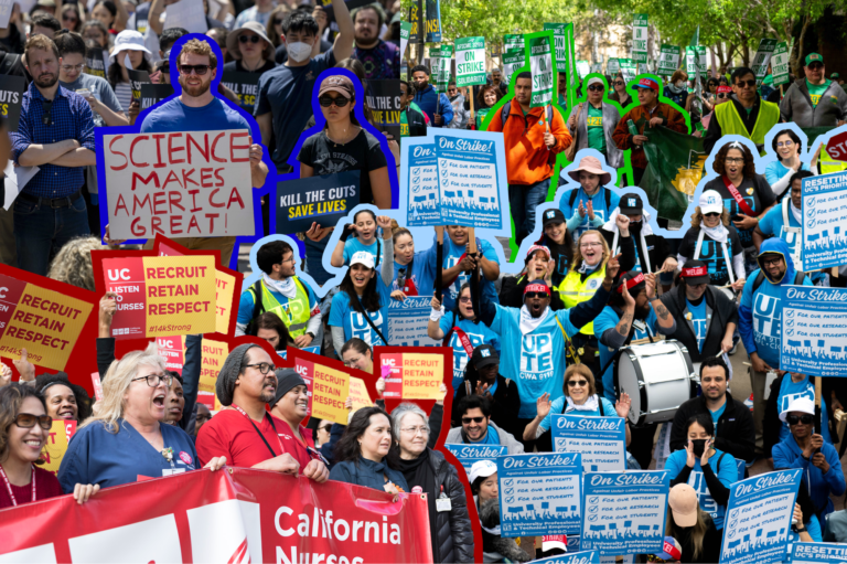 UC unions, representing nurses to researchers, demand good-faith bargaining