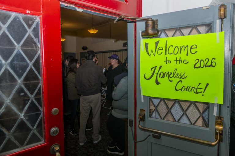 Students, community members participate in Westwood homeless count