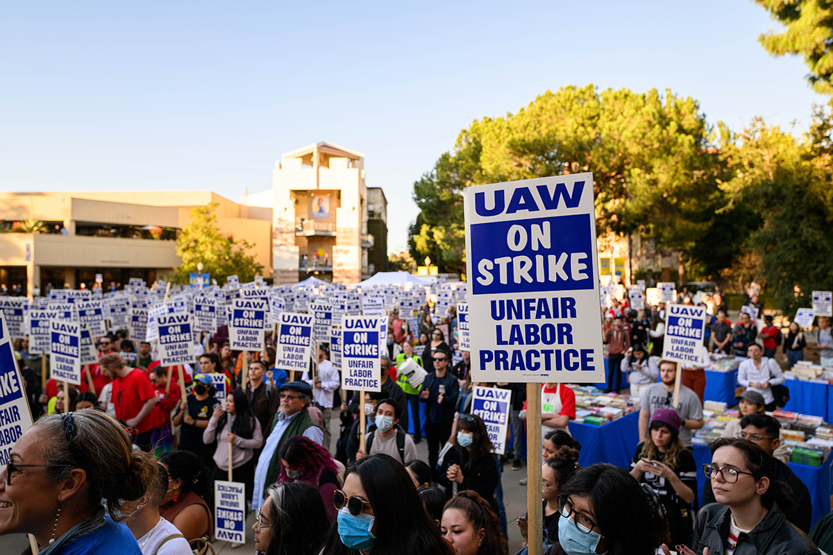 Unions representing 40k academic, research UC employees announce strike vote