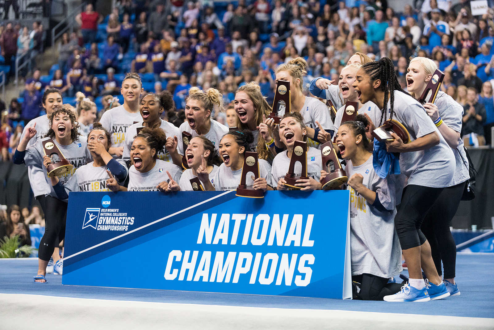 'It came at the right moment': Rewinding to UCLA gymnastics' 2018 championship win
