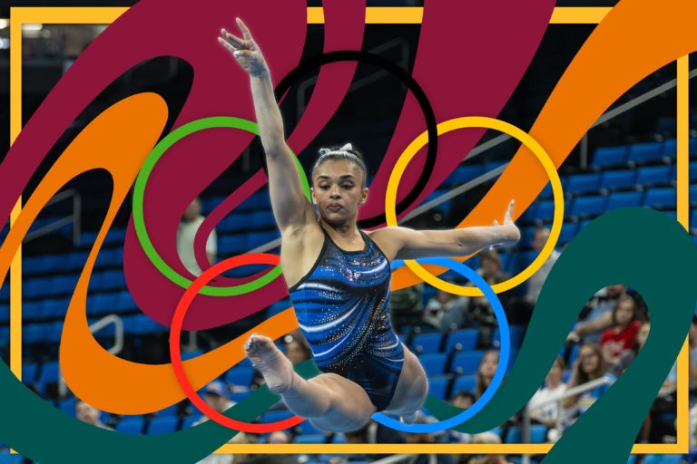 Reaching for the Olympics, gymnast Tiana Sumanasekera draws on Sri Lankan heritage