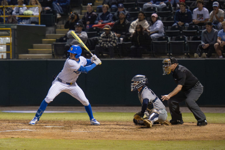 UCLA baseball starts season off strong, bests UCSD