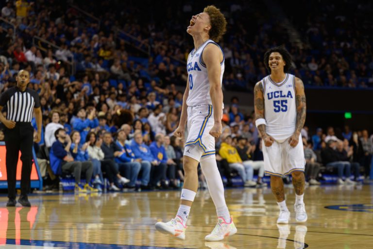 UCLA men’s basketball upsets Nebraska by 20 points for third top-10 win