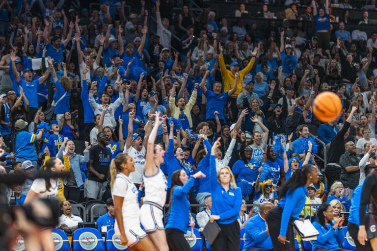 UCLA women’s basketball fans celebrate first NCAA title in Phoenix ...