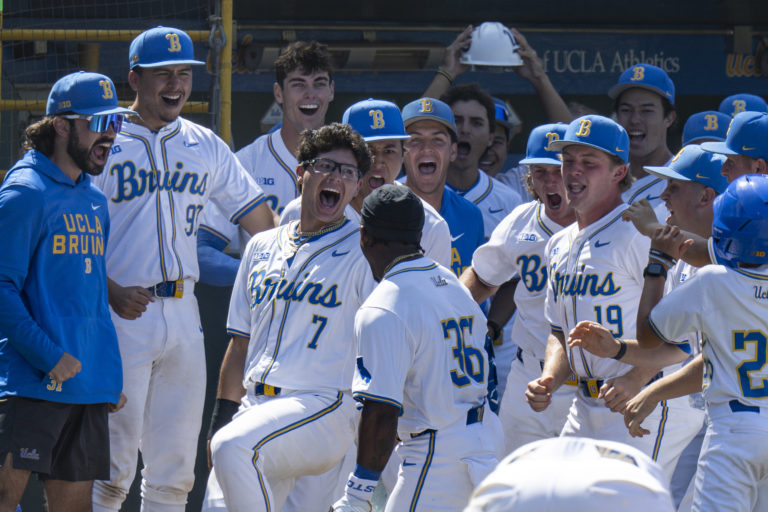 Grand slam secures UCLA baseball’s 9-6 Senior Day win over Oregon