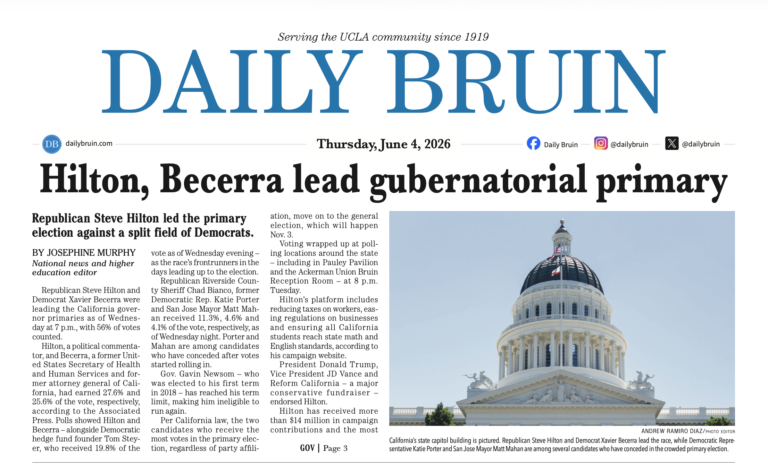 Daily Bruin Print Issue – June 4, 2026 - Daily Bruin