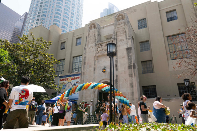 Gallery: LA Public Library branch celebrates 100 years with community-oriented festivities - Daily Bruin