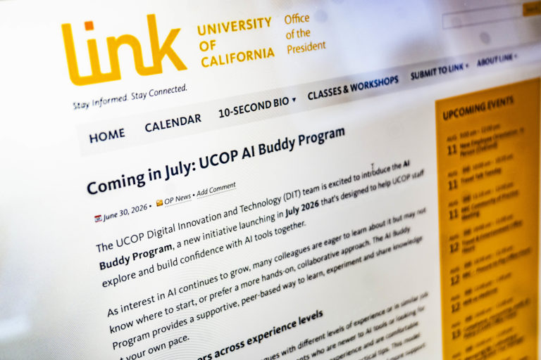UC introduces AI Buddy Program for staff amid learning, privacy concerns UC introduces AI Buddy Program for staff amid learning, privacy concerns