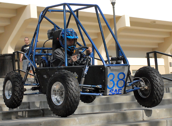 Bruins Design And Build A Race Car From Scratch For The Baja Society Of Automotive Engineers Competition Daily Bruin