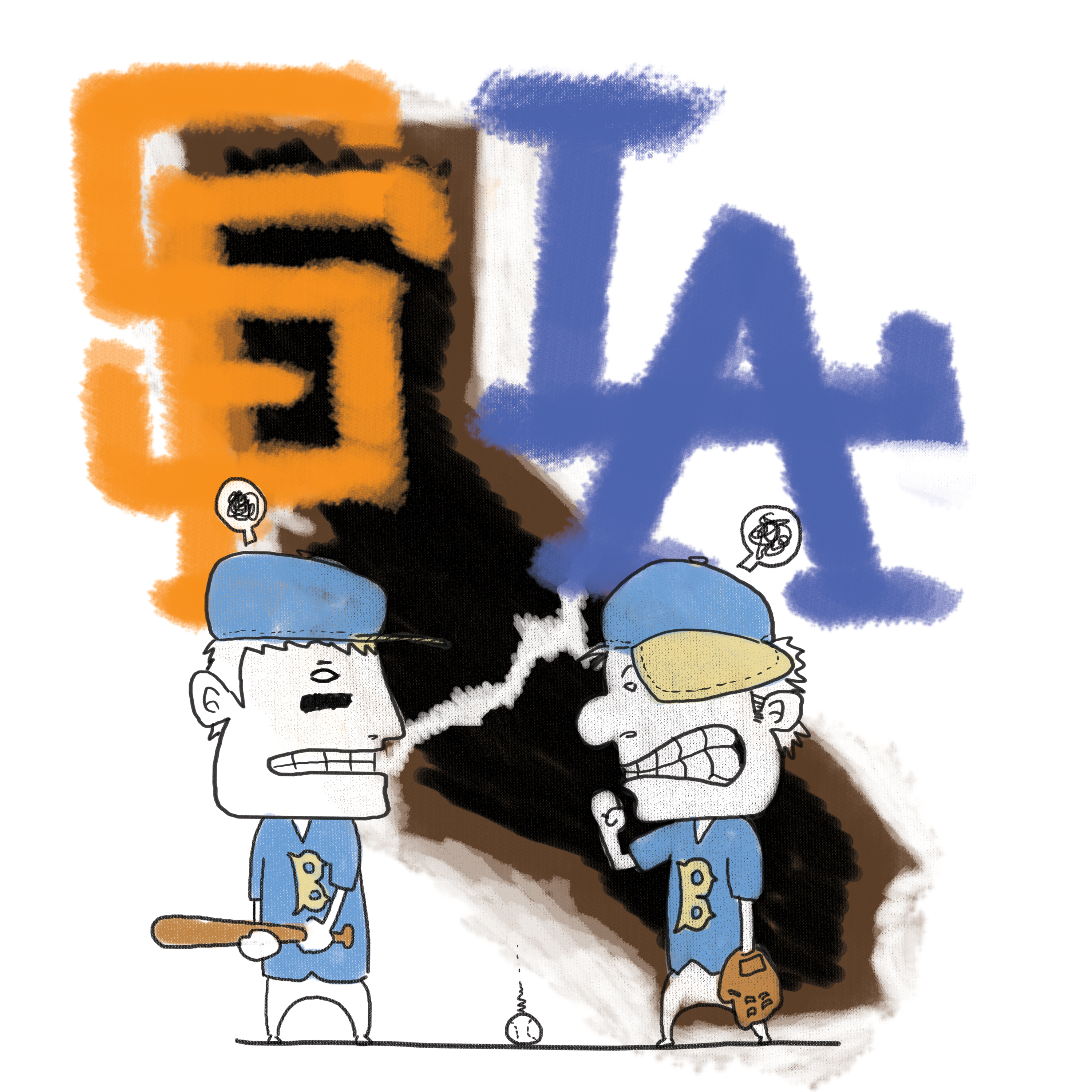 Dodgers-Giants rivalry! Beat LA! #SFGiants #BeatLA