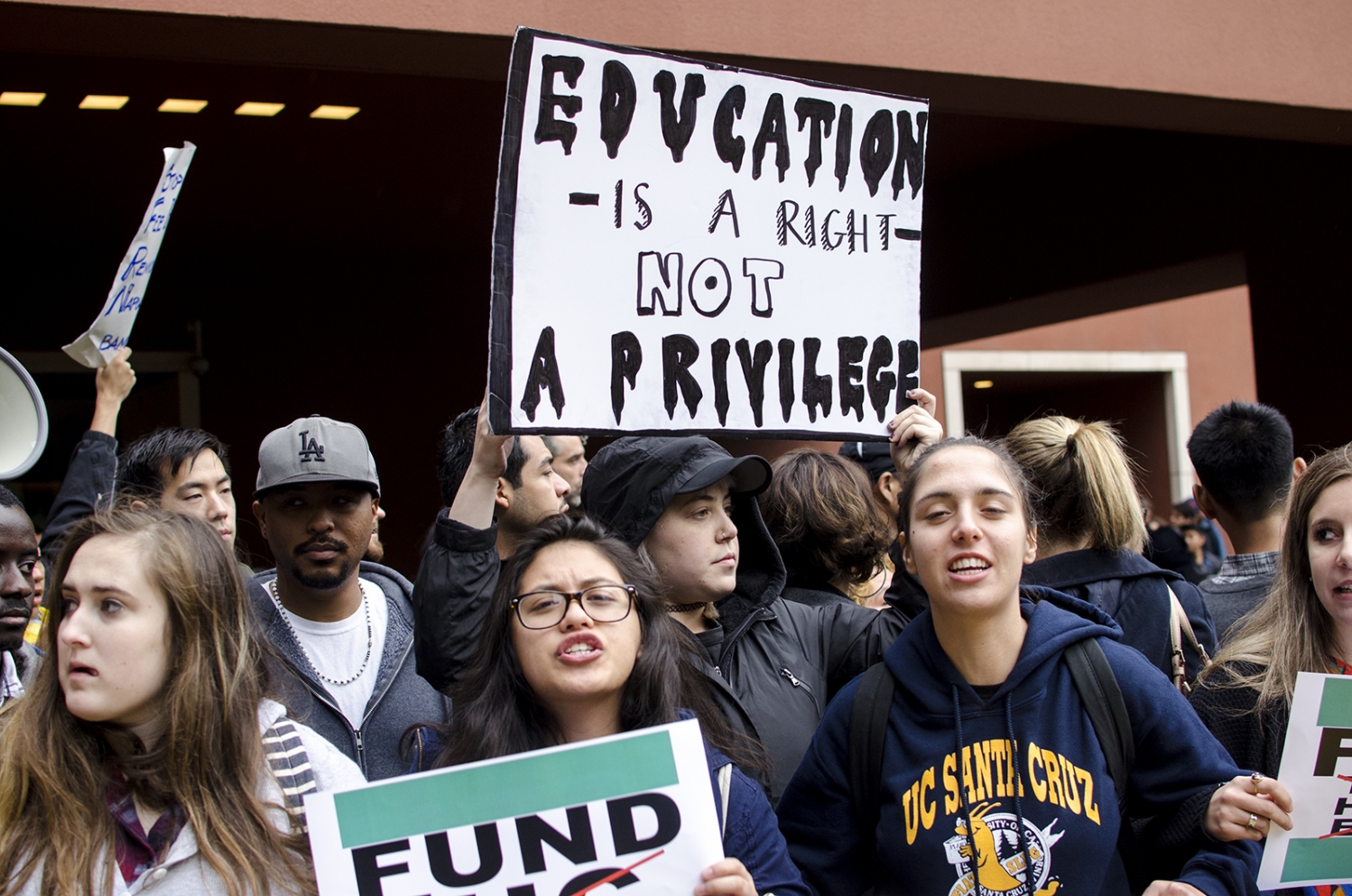 UC Students Protest at Regents Meeting Over Proposed 