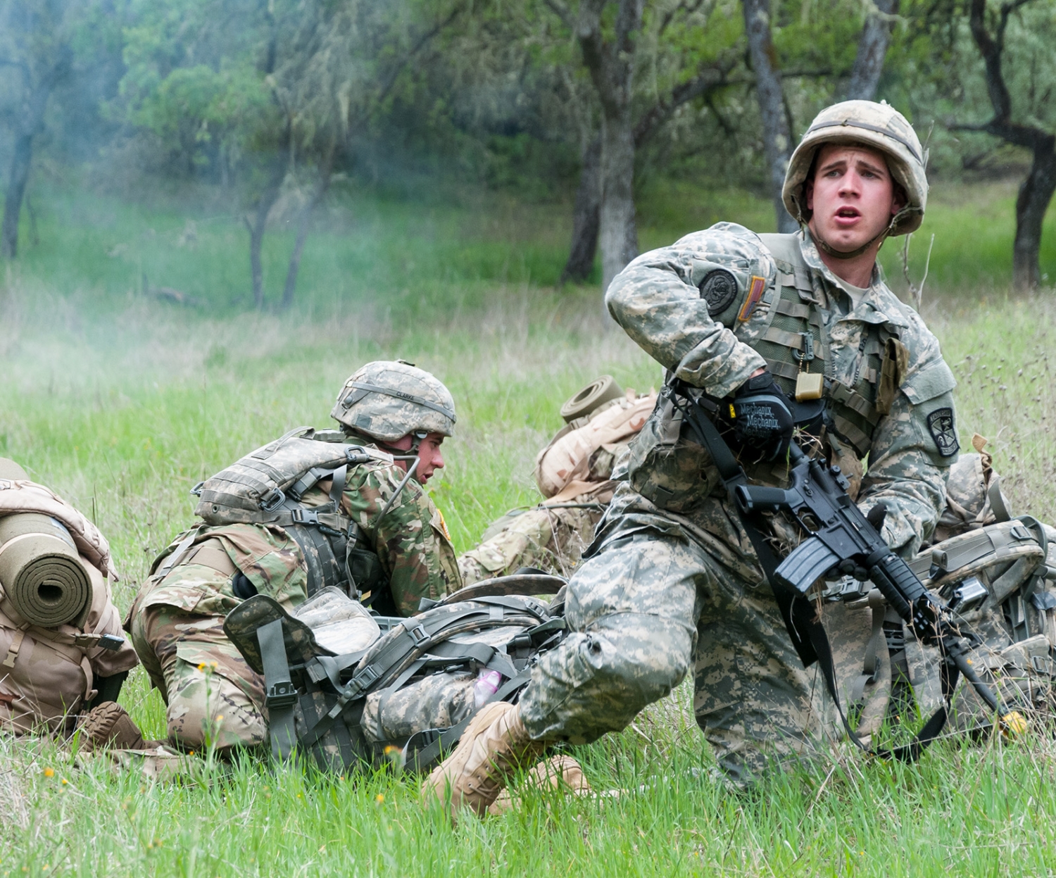 Gallery UCLA Army ROTC Cadets Participate In Their Biannual Field 